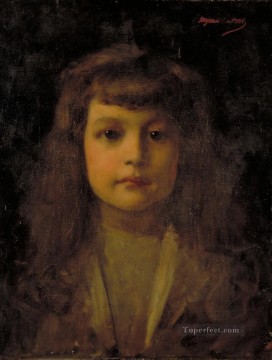 la niña Jean Joseph Benjamin Constant Orientalista Pinturas al óleo